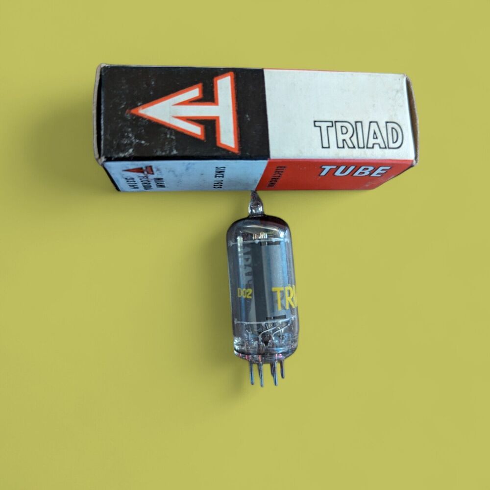 6BH6 NOS Triad Radio Audio Amplifier Vintage Vacuum Tubes TV 7 Pins Stereo Box